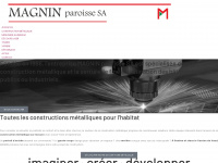magnin-paroisse.ch Webseite Vorschau