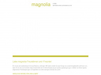 magnoliamusic.de Webseite Vorschau