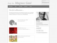 magnus-gaul.de Webseite Vorschau