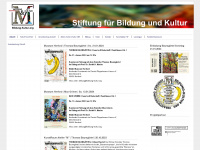 bildung-kultur.org Webseite Vorschau
