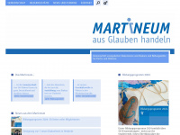 martineum.de Webseite Vorschau