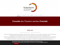 kulturbund-wf.de Webseite Vorschau