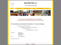 ma-niketan.de Webseite Vorschau