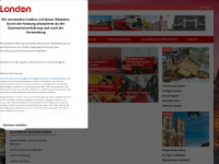 london-infoguide.de Webseite Vorschau