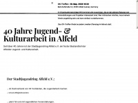 sjralfeld.de Webseite Vorschau
