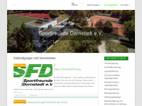 sfd-dornstadt.de Webseite Vorschau