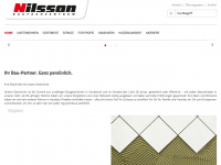 nilsson.de Webseite Vorschau