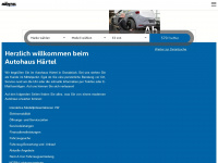 auto-haertel.de Webseite Vorschau