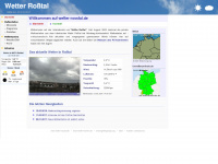 wetter-rosstal.de Webseite Vorschau