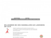 handball-landsberg.de Webseite Vorschau