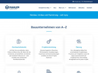mahlerag.ch Webseite Vorschau