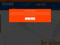 maier-wasser-waerme.de Webseite Vorschau