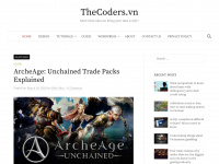 thecoders.vn Webseite Vorschau
