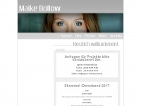 maikebollow.de Webseite Vorschau