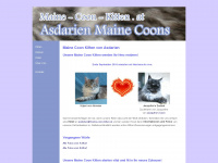 maine-coon-kitten.at Webseite Vorschau