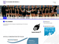 mainz-volleyball.de Webseite Vorschau