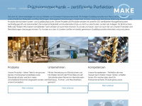make-ag.ch Webseite Vorschau
