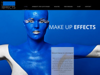 makeupeffects.ch Webseite Vorschau