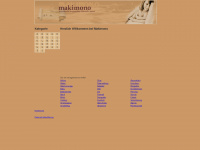maki-mono.de Webseite Vorschau