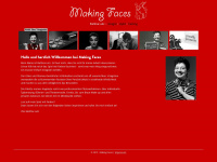 making-faces.de Webseite Vorschau