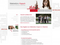 maklerbuero-kopsch.de Webseite Vorschau