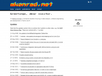 mkonrad.net Webseite Vorschau