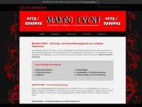 makro-event.de Webseite Vorschau