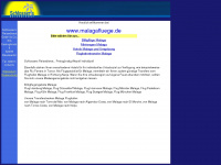 malagafluege.de Webseite Vorschau