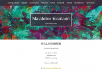 malatelier-eismann.de Webseite Vorschau