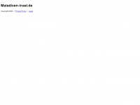 malediven-insel.de Webseite Vorschau