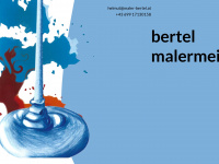 maler-bertel.at Webseite Vorschau