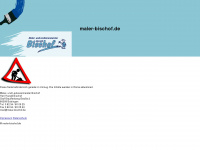 maler-bischof.de Webseite Vorschau