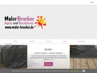 maler-brucker.de Webseite Vorschau