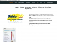 maler-buehler.ch Webseite Vorschau