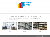 maler-frey.de Webseite Vorschau