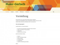 maler-gerlach.de Webseite Vorschau