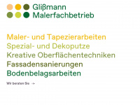 maler-glissmann.de Webseite Vorschau