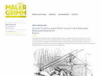maler-grimm.ch Webseite Vorschau
