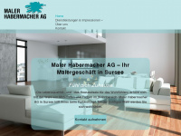 maler-habermacher.ch Webseite Vorschau