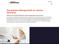 maler-maechler.ch Webseite Vorschau