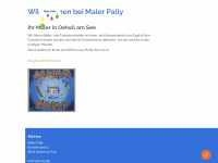 maler-pally.ch Webseite Vorschau