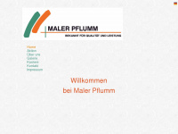 maler-pflumm.de Webseite Vorschau