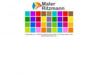 maler-ritzmann.de Webseite Vorschau