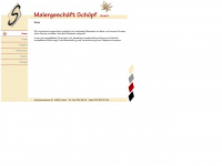 maler-schoepf.ch Webseite Vorschau