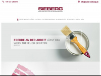 maler-sieberg.de Webseite Vorschau