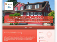 maler-sussi.ch Webseite Vorschau