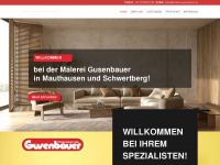 malerei-gusenbauer.at Webseite Vorschau