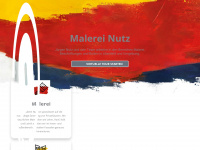malerei-nutz.at Webseite Vorschau