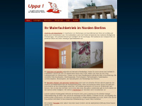 malerei-upps.de Webseite Vorschau