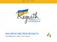 malerfachbetrieb-regnath.de Webseite Vorschau